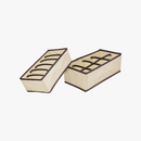 Foldable Drawer Organizer Set 4-Piece Browze