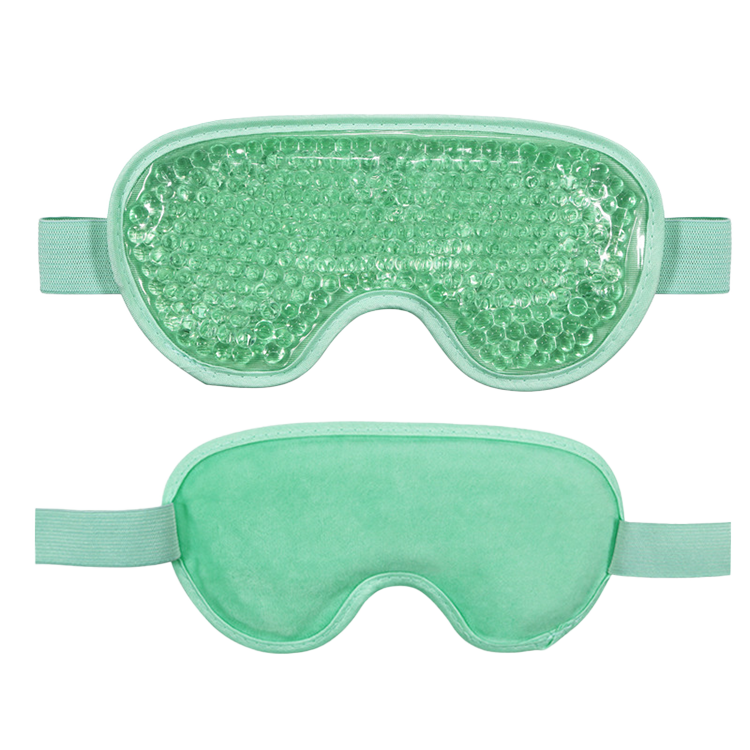 Hot & Cold Gel Bead Eye Mask Browze