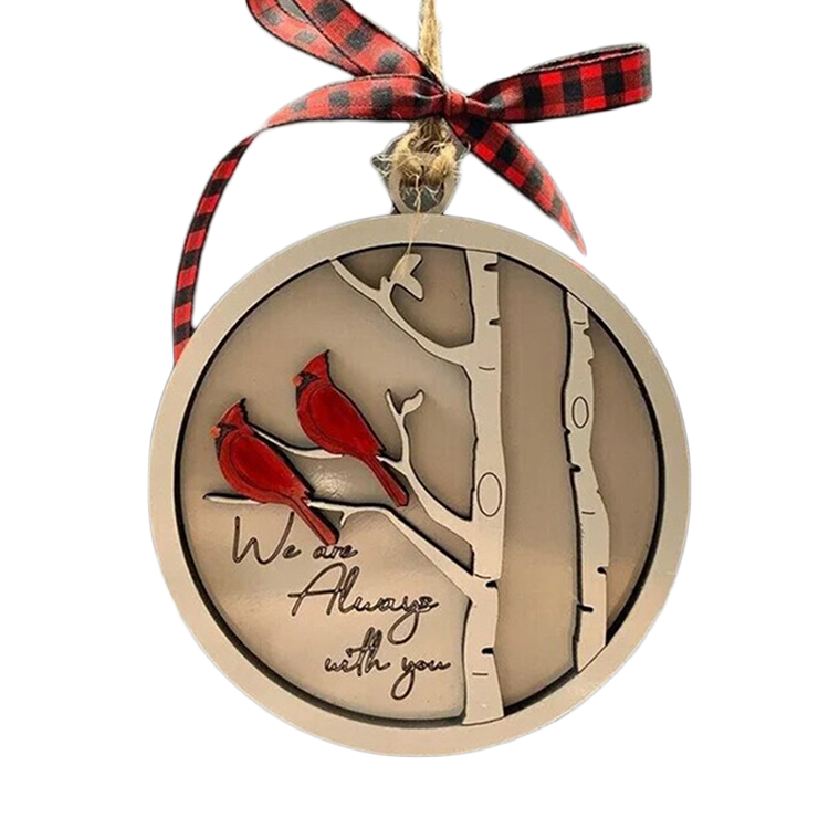 Cardinal Ornament Browze