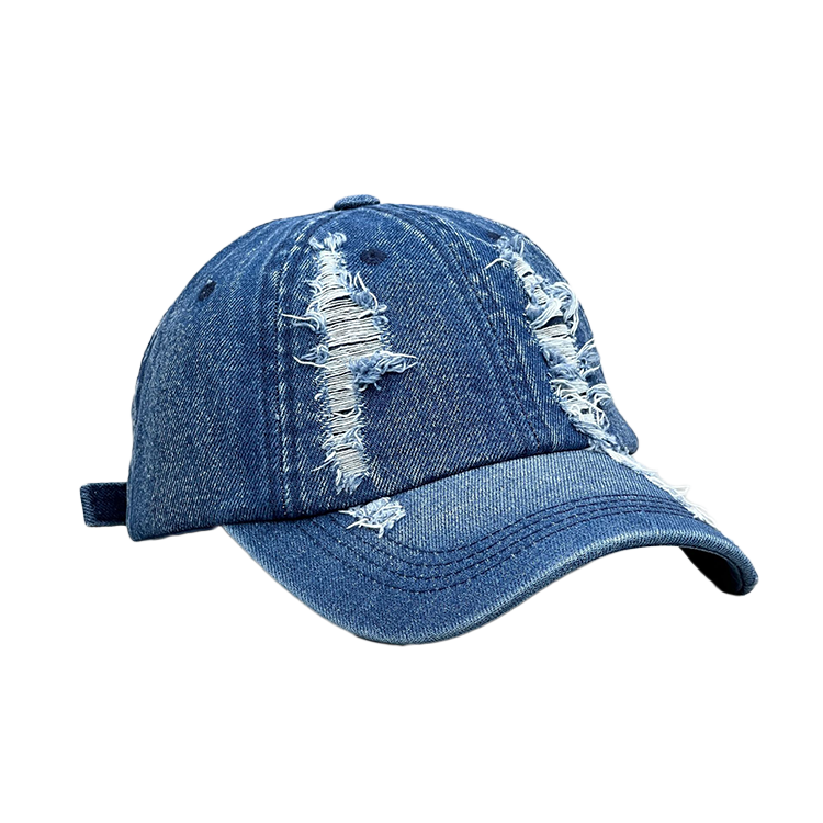 Distressed Denim Hat CS Accessory Partners