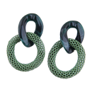Acrylic Mesh Chain Earrings CS Accessory Partners