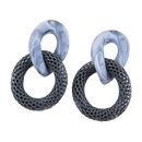 Acrylic Mesh Chain Earrings CS Accessory Partners