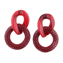 Acrylic Mesh Chain Earrings CS Accessory Partners