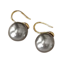 Austria Shijia Pearl S925 Sterling Silver Gold-Plated Earhooks CS Accessory Partners