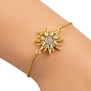 18K Gold Plated Star Shape Micro-Inlaid Zircon Bracelet CS Accessory Partners