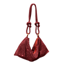 Glitter Rhinestone Knot Detail Handbag CS Accessory Partners