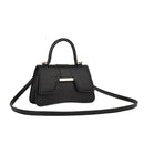 Crocodile Pattern Trapeze Shape Handbag CS Accessory Partners