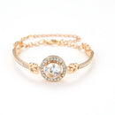 Cuff Bracelet With Round Rhinestone CS Accessory Partners