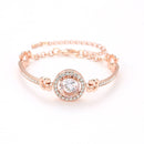 Cuff Bracelet With Round Rhinestone CS Accessory Partners
