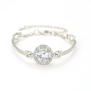 Cuff Bracelet With Round Rhinestone CS Accessory Partners
