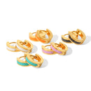 Stainless Steel 18k Gold Plated Hoop Earring CS Accessory Partners