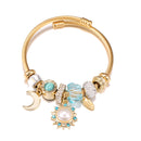 Adjustable Pendant Cuff With Charms CS Accessory Partners