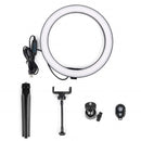 82'' Adjusable USB 10-Inch Diameter Selfie Ringlight With Bluetooth Remote Control CS Accessory Partners