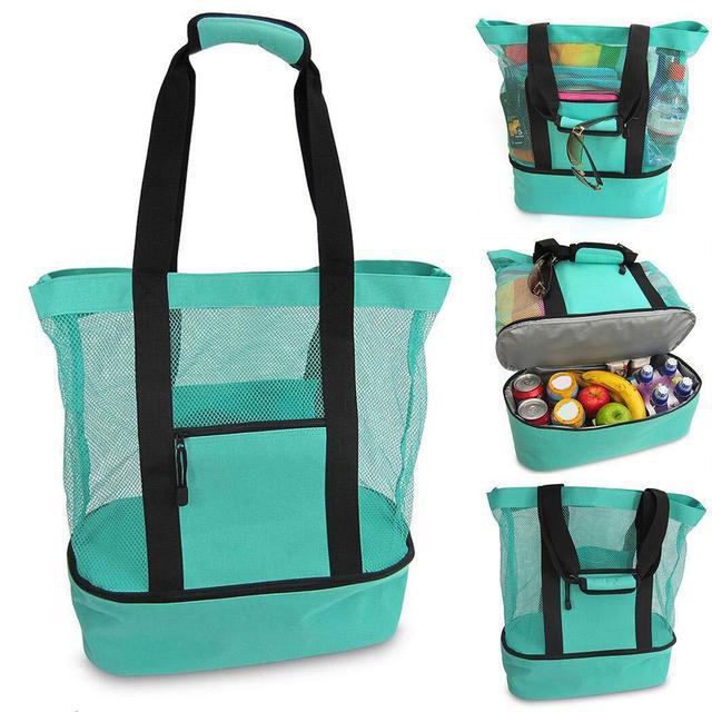 Beach Tote With Built in Cooler CS Accessory Partners