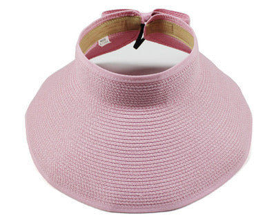Roll Up Straw Hat Visor CS Accessory Partners