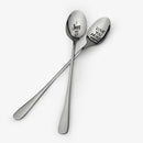 I Love You and Love You More Spoon Set Browze