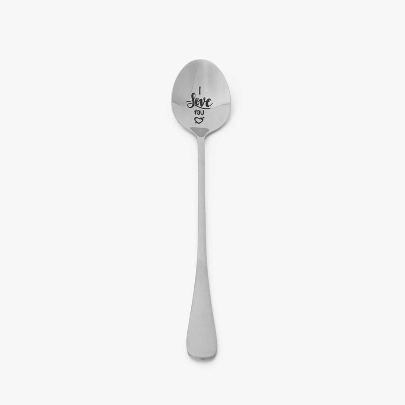 'I Love You' Engraved Spoon Browze