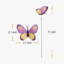 Outdoor Garden Butterfly Set Browze