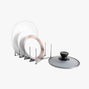 Extendable Pot Lid Holder Browze