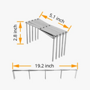 Extendable Pot Lid Holder Browze