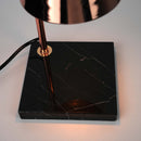 Desk Lamp Candle Warmer with Marble-Pattern Base Browze