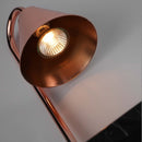 Desk Lamp Candle Warmer with Marble-Pattern Base Browze