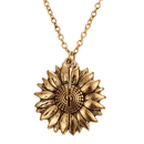 You Are My Sunshine Necklace Browze