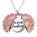 You Are My Sunshine Necklace Browze