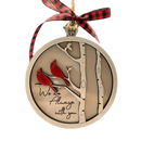 Cardinal Ornament Browze