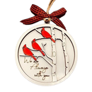 Cardinal Ornament Browze