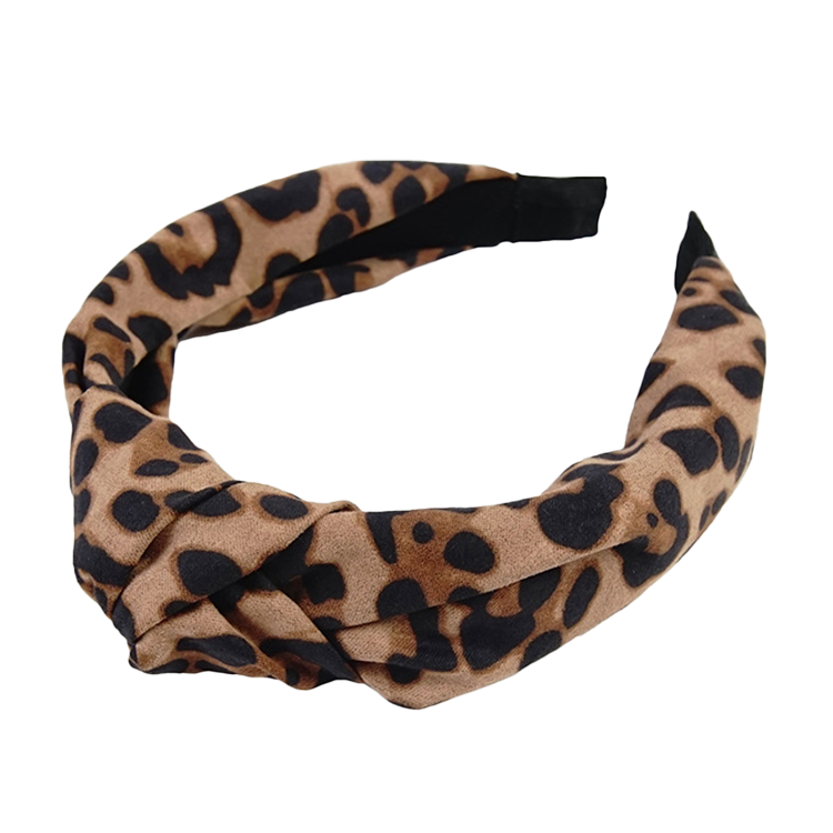 Leopard Print Knot Headband CS Accessory Partners