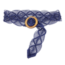 Woven Rattan Straw Waist Belt CS Accessory Partners