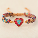 Double Layer Stone Heart Bracelet CS Accessory Partners