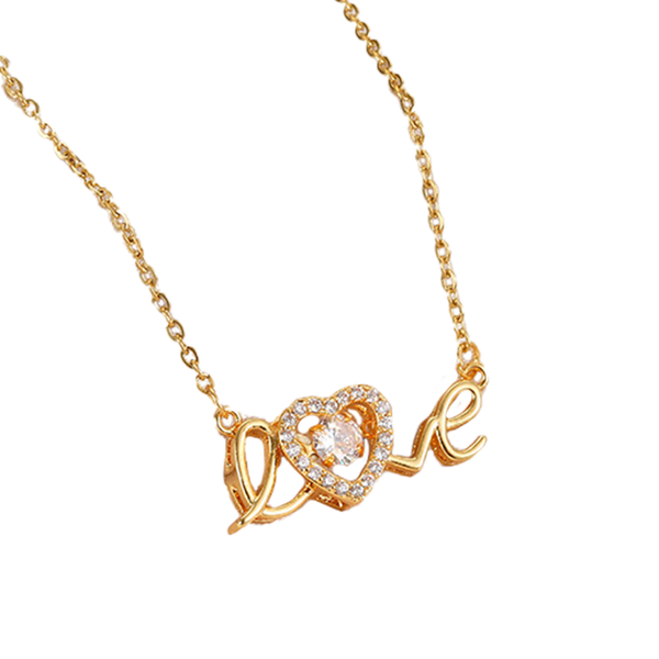 LOVE Heart Pendant Necklace CS Accessory Partners