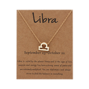 Astrological Sign Pendant Necklace CS Accessory Partners