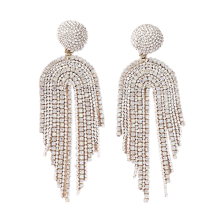 Shiny Beads Tassel Earrings CS Accessory Partners