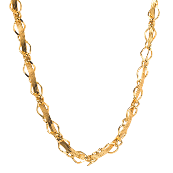 Gold Plated Necklace - Double Chain CS Accessory Partners