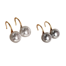 Austria Shijia Pearl S925 Sterling Silver Gold-Plated Earhooks CS Accessory Partners