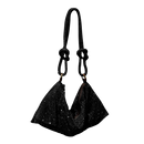 Glitter Rhinestone Knot Detail Handbag CS Accessory Partners