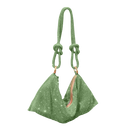 Glitter Rhinestone Knot Detail Handbag CS Accessory Partners