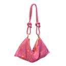 Glitter Rhinestone Knot Detail Handbag CS Accessory Partners