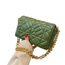 Quilted Clutch Bag With Thick Chain CS Accessory Partners