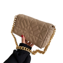 Quilted Clutch Bag With Thick Chain CS Accessory Partners
