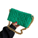 Quilted Clutch Bag With Thick Chain CS Accessory Partners