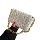 Quilted Clutch Bag With Thick Chain CS Accessory Partners