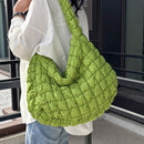 Large Format Pleated Cloud Shoulder Bag CS Accessory Partners