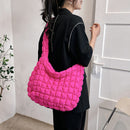 Large Format Pleated Cloud Shoulder Bag CS Accessory Partners