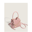 Chain Detail Pleated Handbag CS Accessory Partners