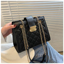 Diamond Pattern Rectangular Shoulder Bag CS Accessory Partners