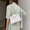 Diamond Pattern Rectangular Shoulder Bag CS Accessory Partners